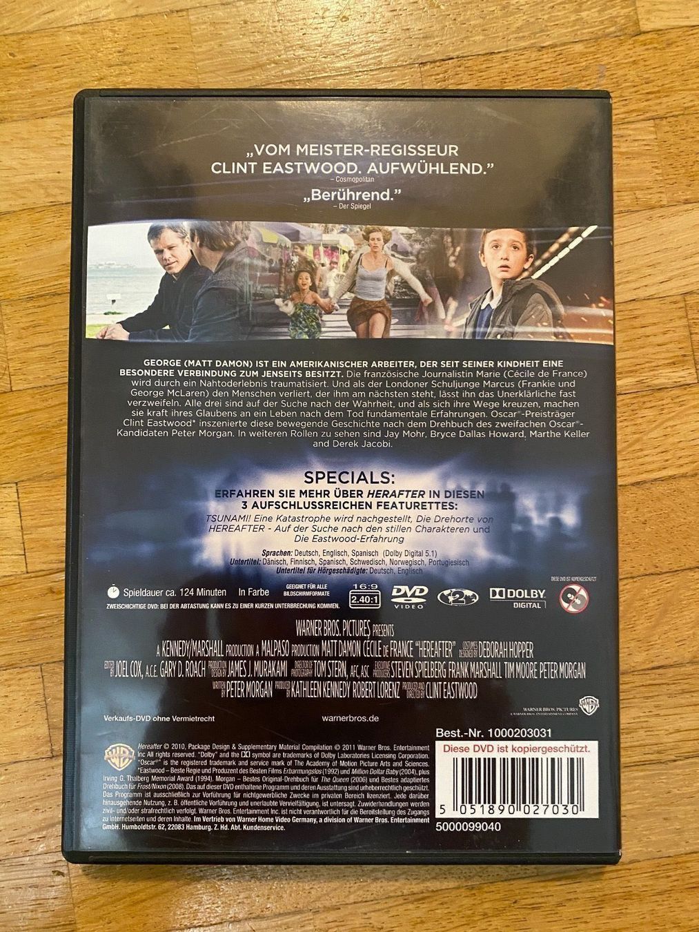 Tutti i DVDs: Verkaufe DVD Hereafter – Nuovo (secondo la descrizione) da Zürich venduto da Gobble 1