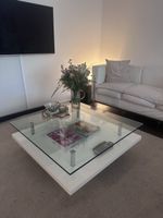 Couchtisch Glas Weiss
