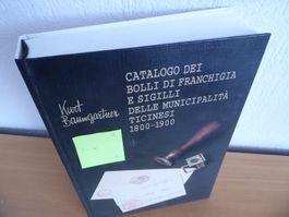 Dickes Buch über die Poststempel vom Kanton Tessin