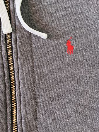 Polo Ralph Lauren Jacke Hoodie, Grau, Grösse M