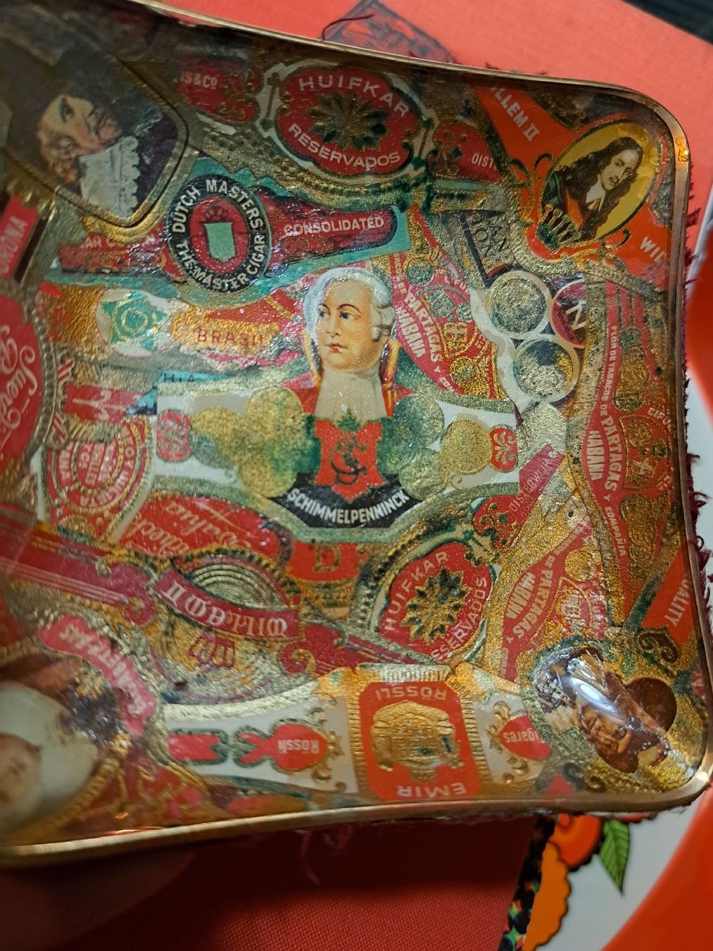 Portacenere: Vintage Zigarren-Schale, Aschenbecher  – Usato da Kölliken venduto da Upcycling-by-Mc-TAM 8