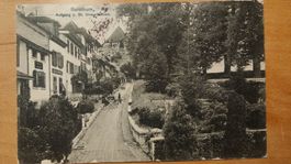 Aufgang zur St. Ursen Bastion Solothurn um 1905