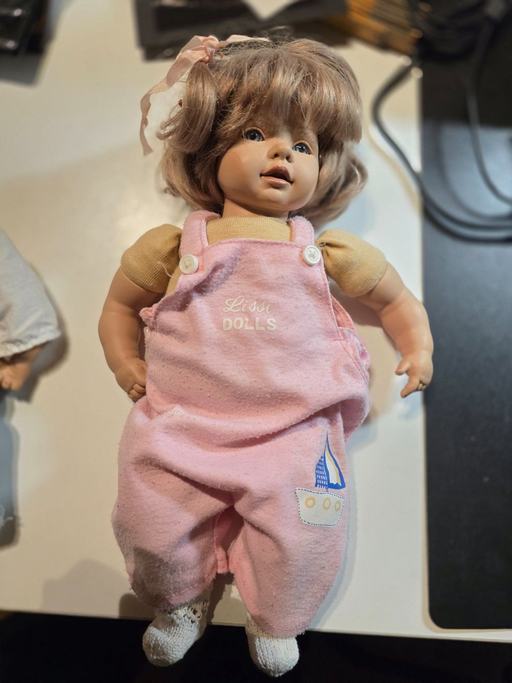 Heidi ott Bambole: schöne antike Heidi Ott Puppe Mädchen 34 cm – Usato da Walterswil BE venduto da Lonitti