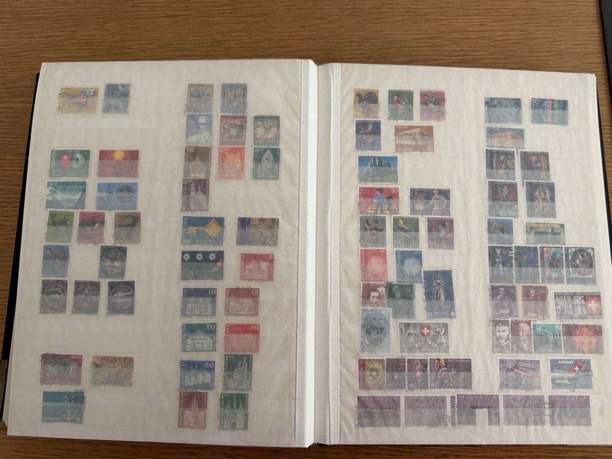 Alle Briefmarken: Album mit 38 Seiten Inhalt  – Gebraucht aus Murgenthal von Tina_4055 6