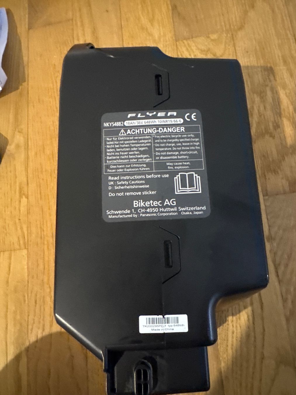 Flyer Akkus: Flyer Akku 36V / 630wh - Defek – Defekt aus Solothurn von lea_5lxz 3