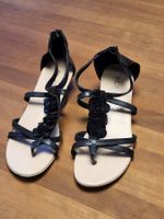 Schwarze Sandalen von Playa Grösse 38