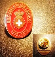 Schweizer Pin British Swiss Legion Söldner Krimkrieg