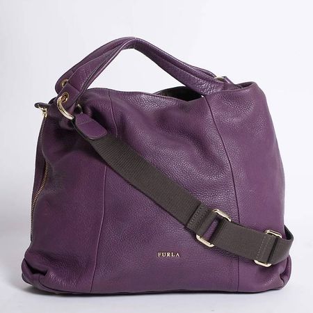 Furla Leder Tasche Handtasche Bag Elisabeth Hobo 