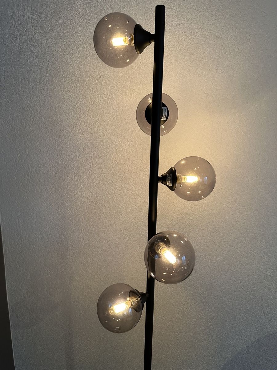 Lampen: Stehlampe 5 Glaskugeln – Gebraucht aus Abtwil SG von csi9 1