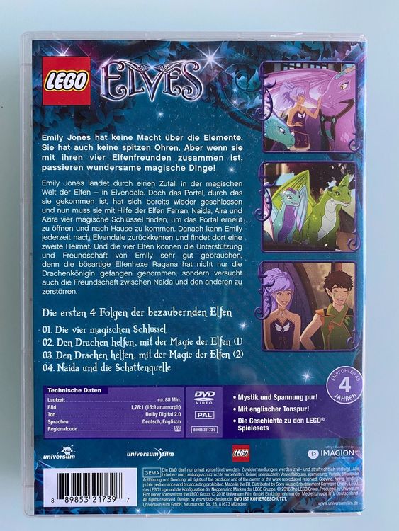 Lego Elves Dvd 1 Folge 1 bis 4 Kaufen auf Ricardo