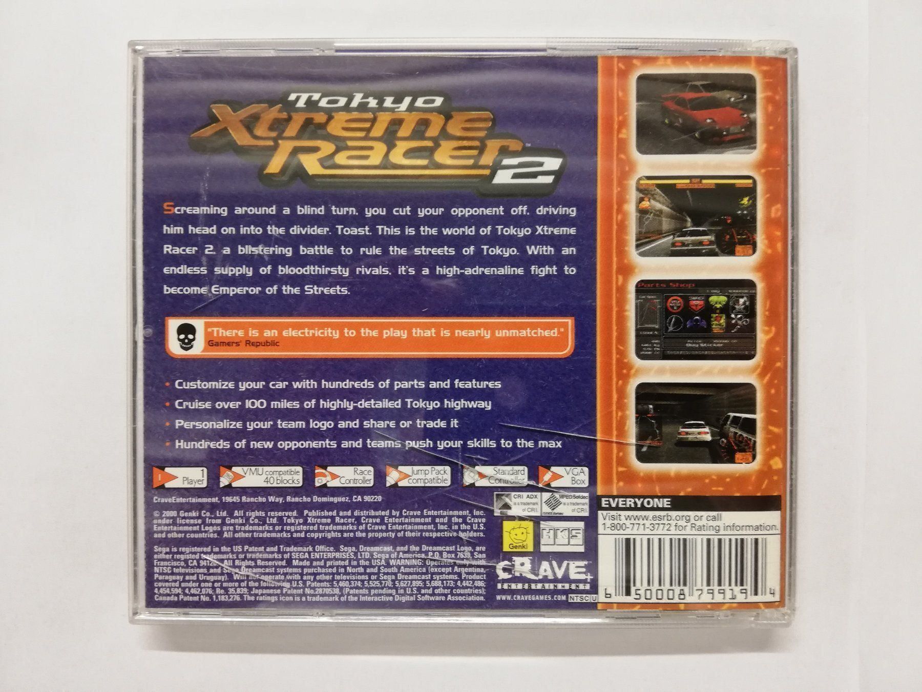 Sega Giochi: Tokyo Xtreme Racer 2 / NTSC-U / Sega DC – Usato da St. Gallen venduto da zorro_dc 1