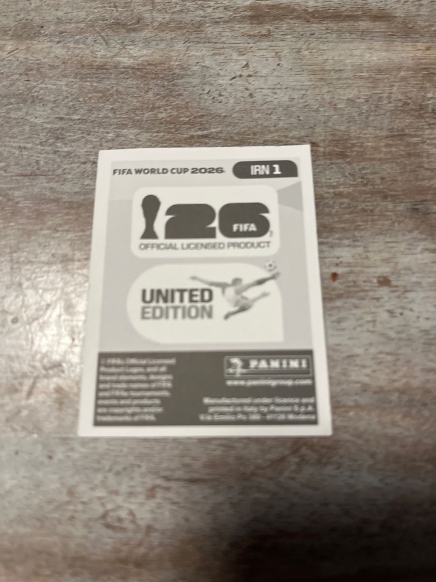 Panini Carte collezionabili: Panini IRN 1  – Nuovo (secondo la descrizione) da Rudolfstetten venduto da Stern042 1
