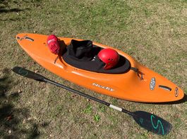 Wildwasser Kajak Necky Switch Inkl. Paddel, Spritzdecke,..