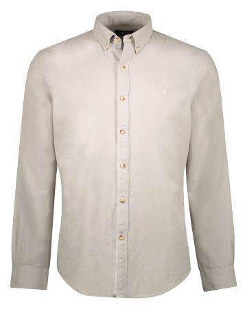 Herren Hemd Polo Ralph Lauren grey fog M long sleeve **NEU**