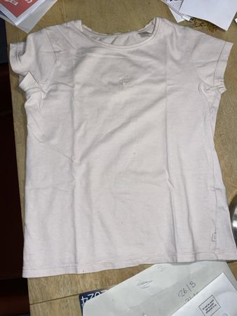 T-shirt rose pâle fille