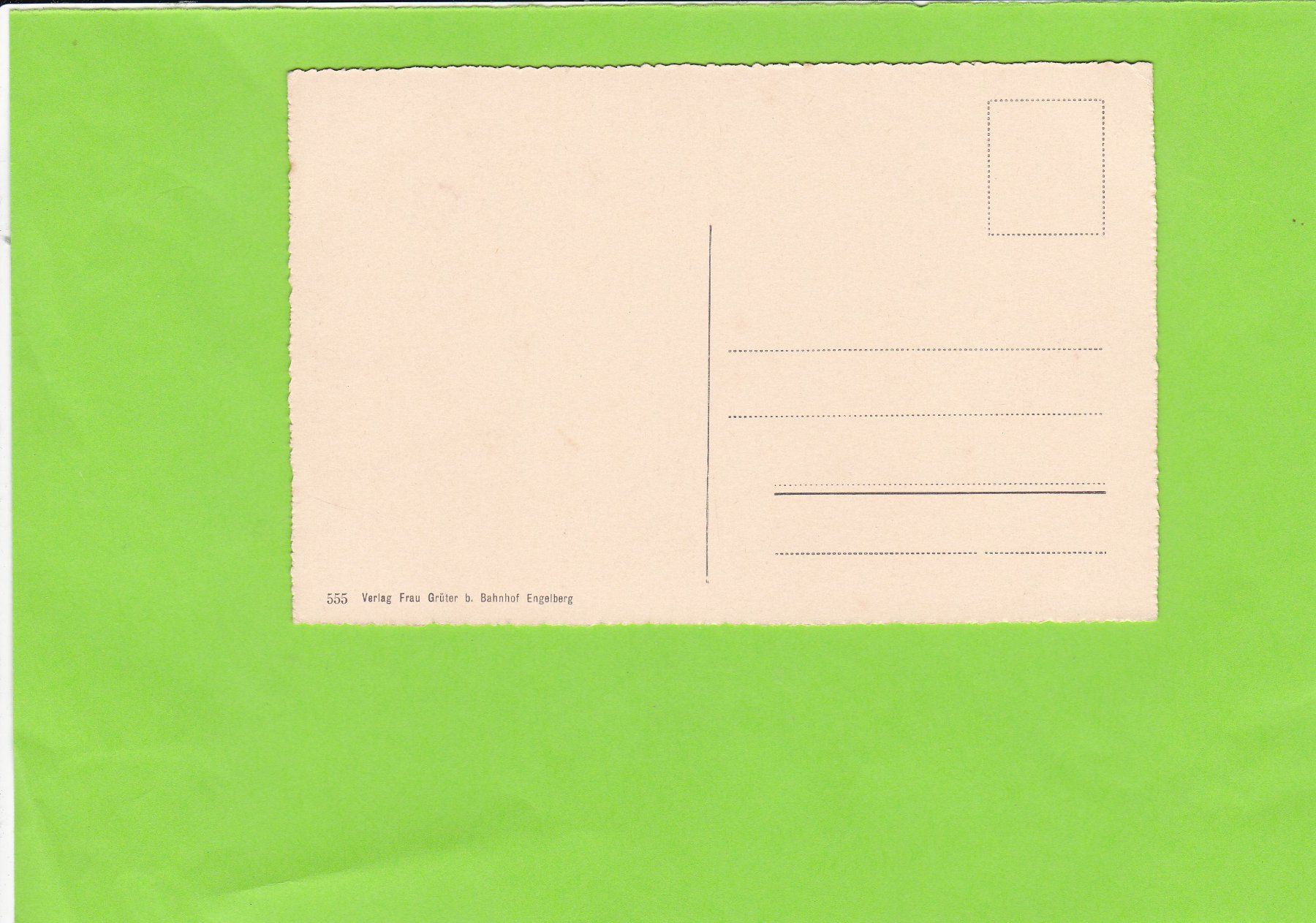 Cartoline postali: Engelberg-Arnitobel – Usato da St. Peterzell venduto da neckertal 1
