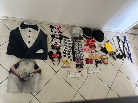 Fotobox Accessoires Hochzeit