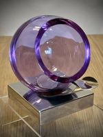 Alexandrite Glass Pfeifenhalter – Italy, 1970s