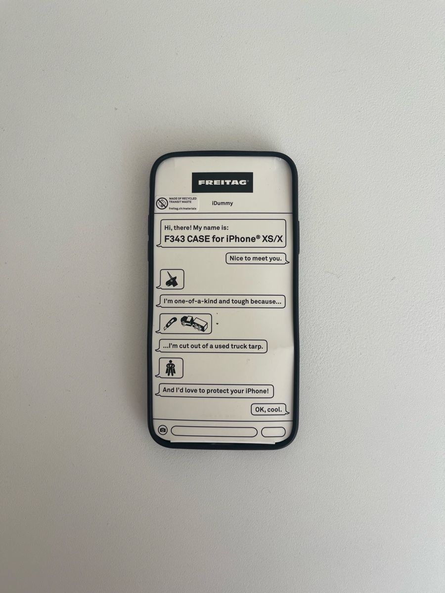 Freitag Cover & Protezioni schermo: FREITAG iPhone XS/X Hülle – Nuovo e nell'imballaggio originale da Dübendorf venduto da ste_58j8 1