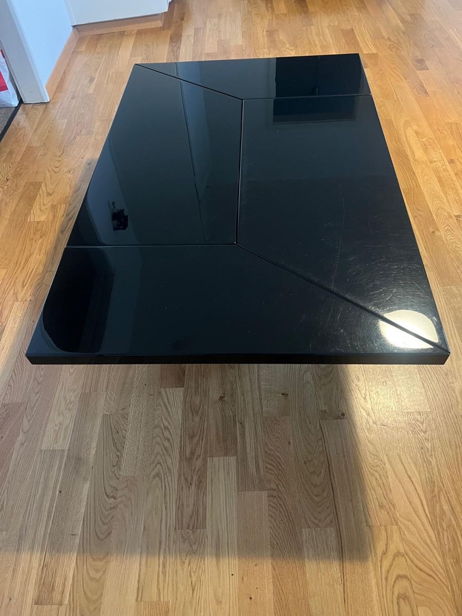 Tavoli: Table basse noire design avec rangement intégré! – Usato da Petit-Lancy venduto da josepereira 2