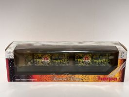 Herpa MAN F90 Koffer-Hängerzug Berliner Bürgerbräu 1:87