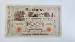 Reichsbanknote 1.000 Mark 1910 (W0)