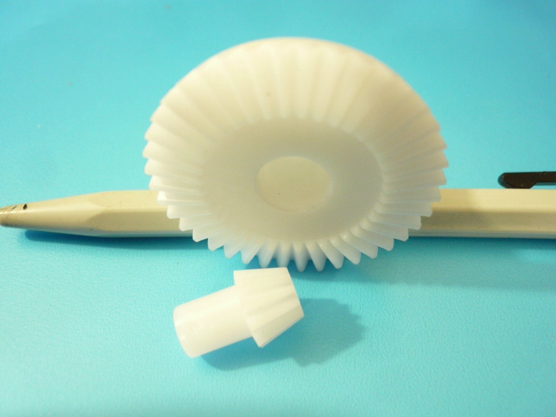 Modellismo RC: KEGELZAHNRADSATZ MODUL 1 AUS POLYAZETAL – Nuovo e nell'imballaggio originale da Pfaffnau venduto da nolff 1