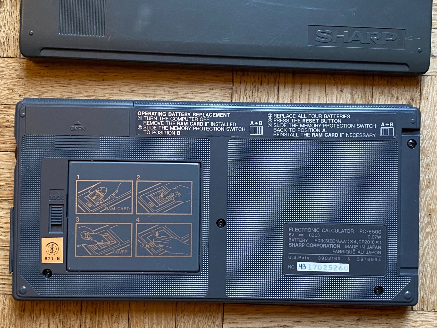 PCs: Sharp PC-E500 Pocket Computer aus 1989 (sehr rar) – Gebraucht aus Adliswil von synchrot 2