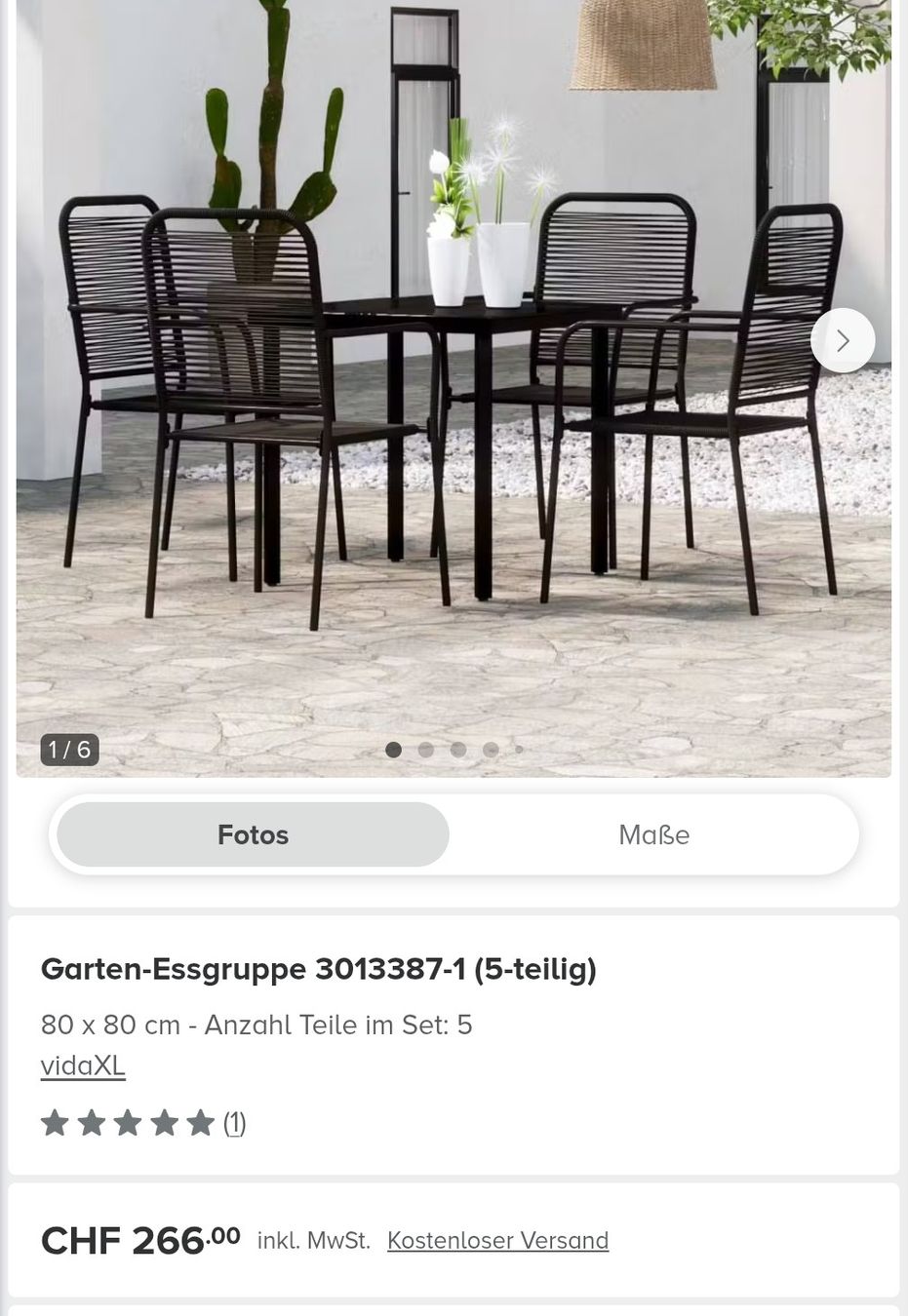 Set di tavolo e panche: Garten-Essgruppe – Nuovo e nell'imballaggio originale da Graben venduto da Svenj86 4