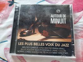 CD Autour de minuit - les plus belles voix du Jazz
