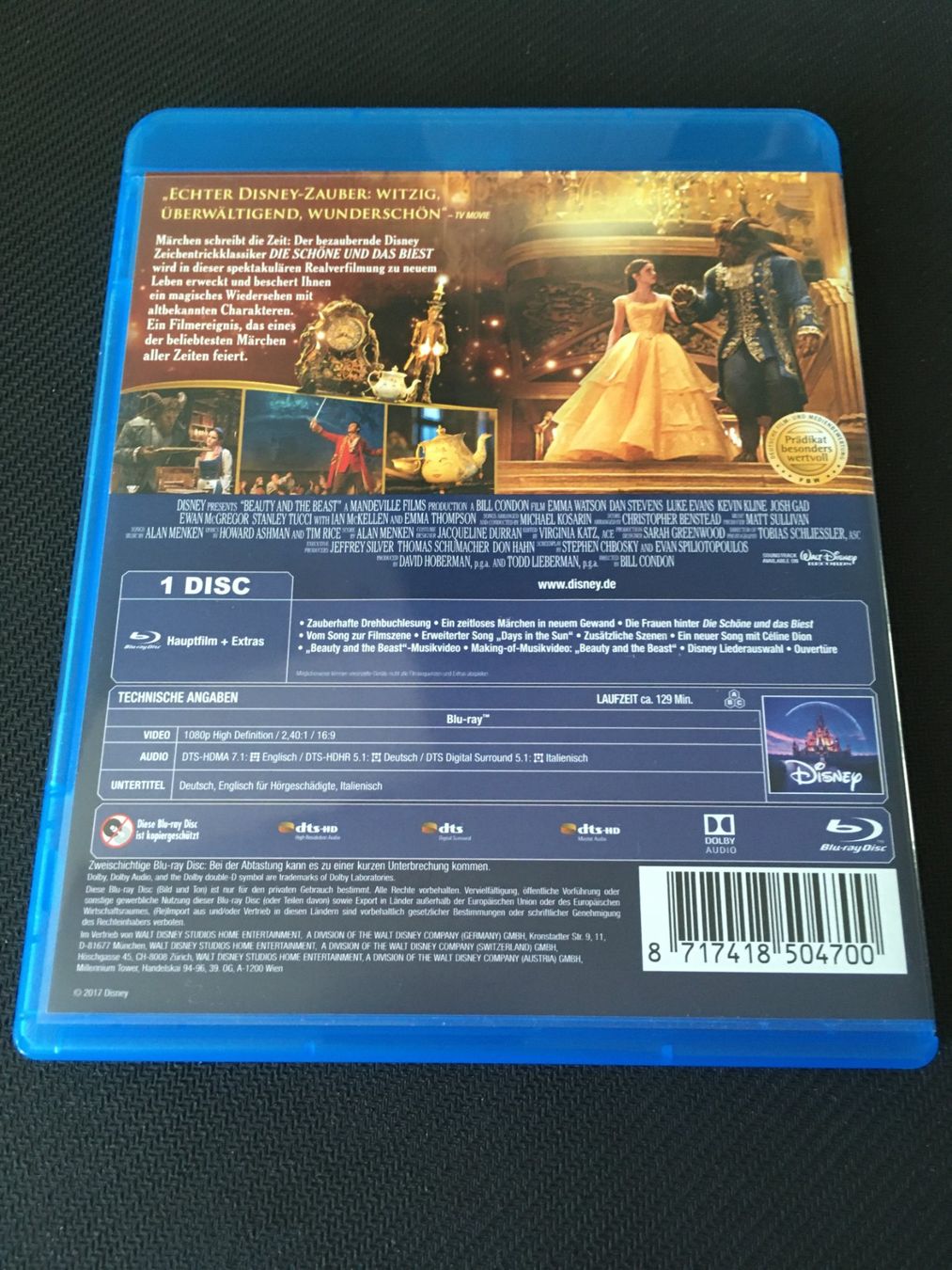 Alle DVDs: Die Schöne und das Biest [Blu-ray] – Gebraucht aus St.Gallen von MedienJoe 1