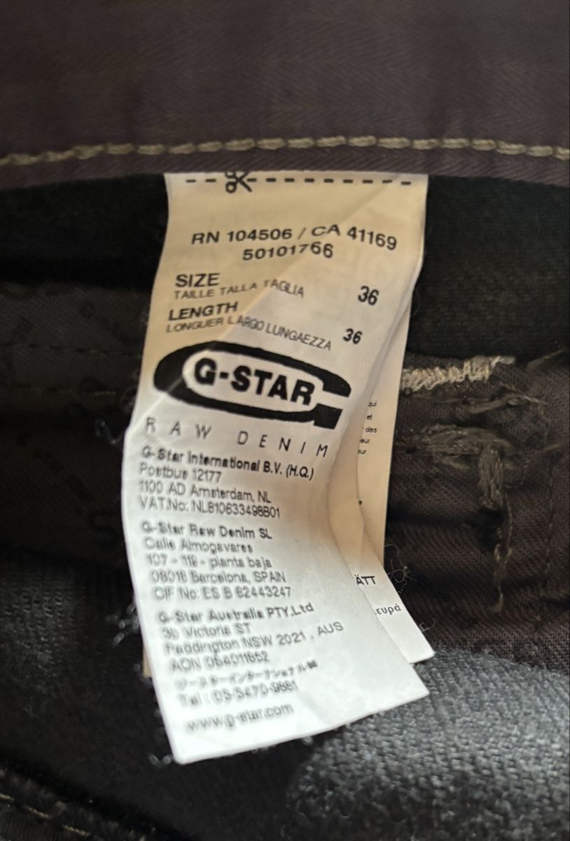 G-Star Jeans: G-Star Jeans  – Neuf (Voir description) à Therwil par cae_qvq7 4