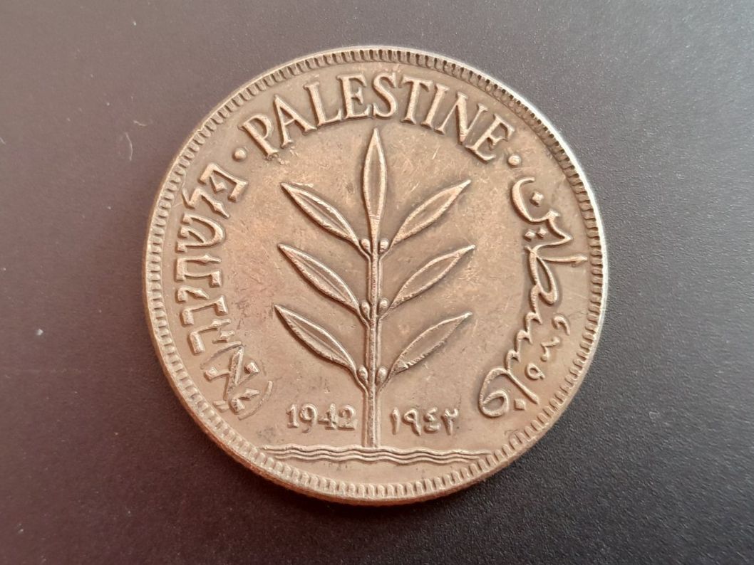 Alle Münzen: Palestine, 100 Mils 1942 – Gebraucht aus Aarau von Reto_BA_01 1