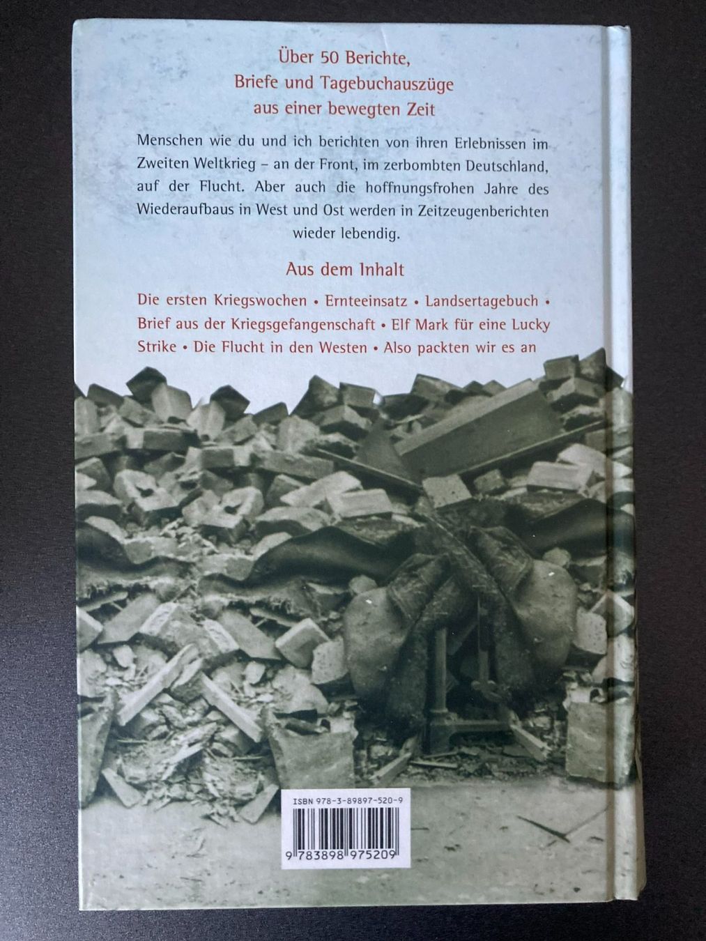 Livres: Buch Johannes Thiele Schwer war es, doch – D'occasion à Konolfingen par sko_r5yd 1