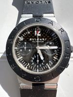BVLGARI Aluminium Chronograph Uhr AC 38 TA L24115 guter Zust