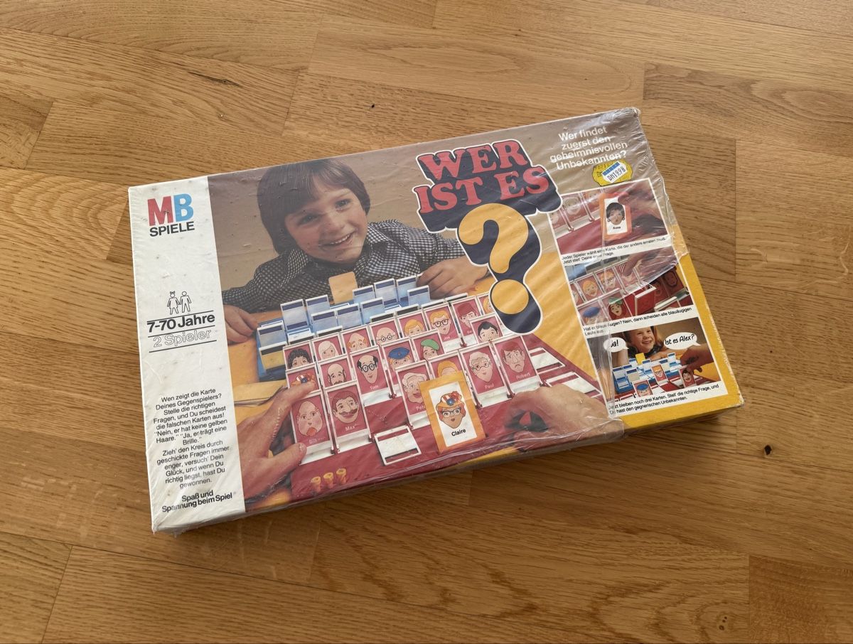 Giochi: Spiel « Wer ist es ? » – Nuovo e nell'imballaggio originale da Bern venduto da LM08