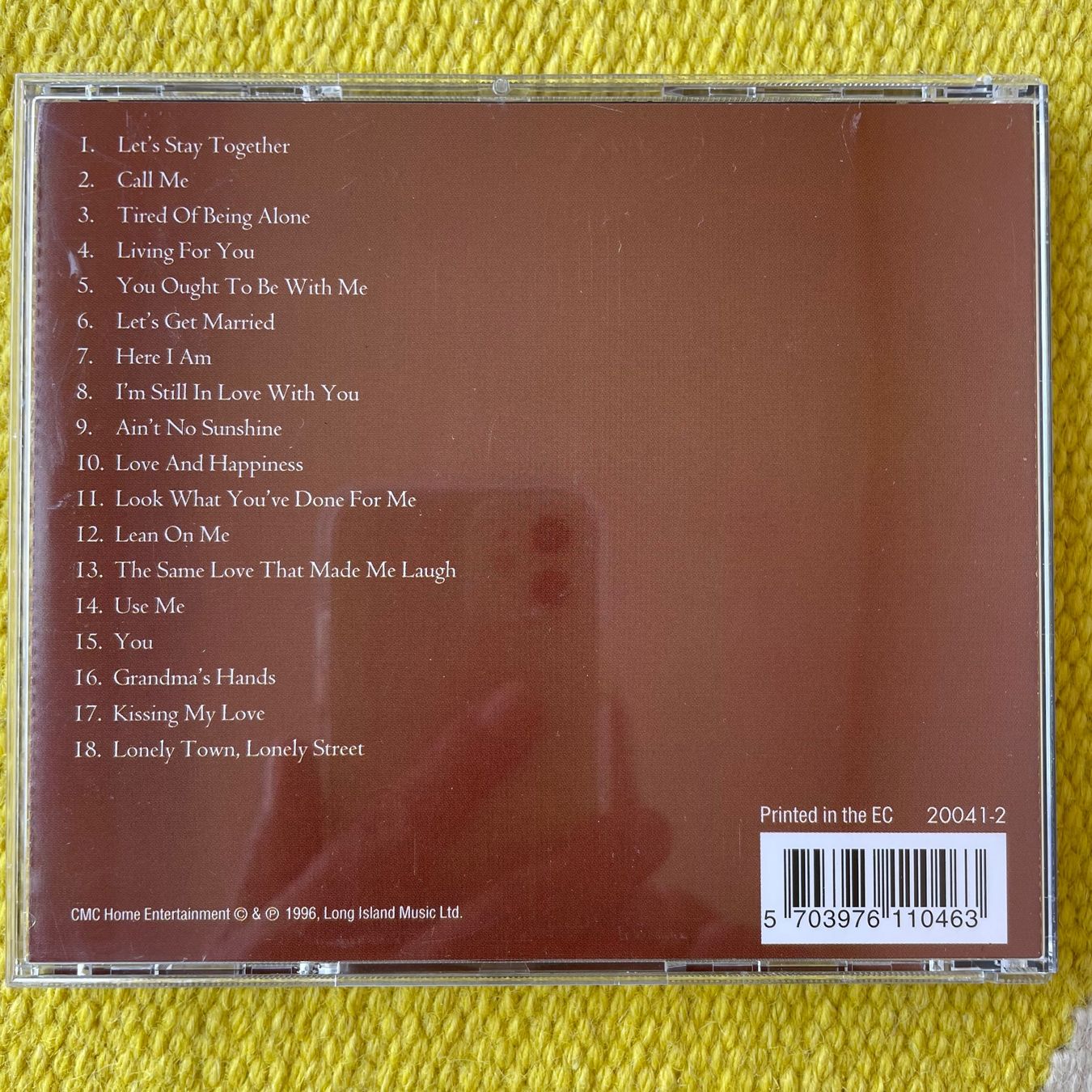 CD: AL JARREAU-LET‘S STAY TOGETHER – Usato da Rorschacherberg venduto da CD-Roli 1