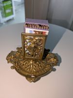 Zündholzhalter Messing Antik ca 100 Jahre
