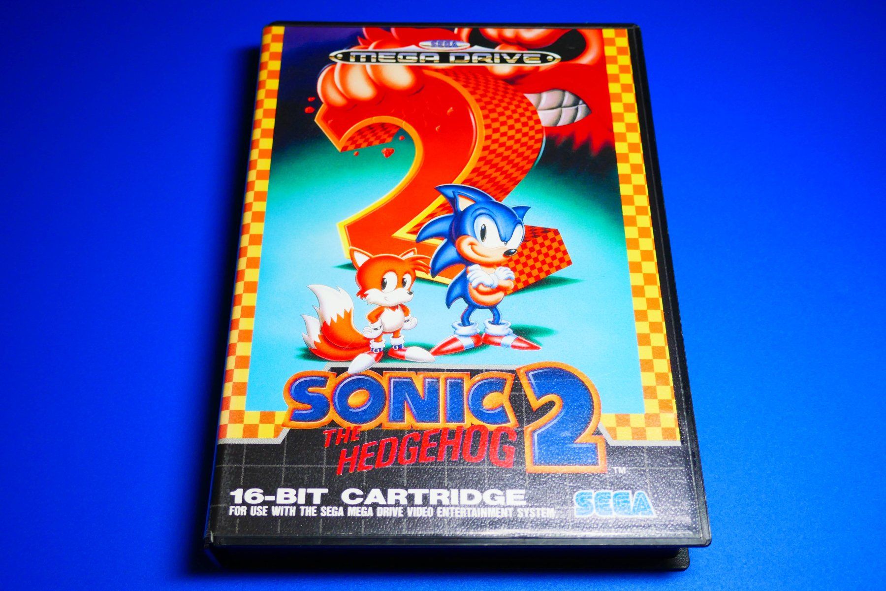 Sega Giochi: Sonic The Hedgehog 2 - Sega Mega Drive – Usato da Vuarrens venduto da Espace-Retro