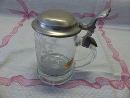 Bierkrug Kristallglas aus dem Dr. Merkle Atelier