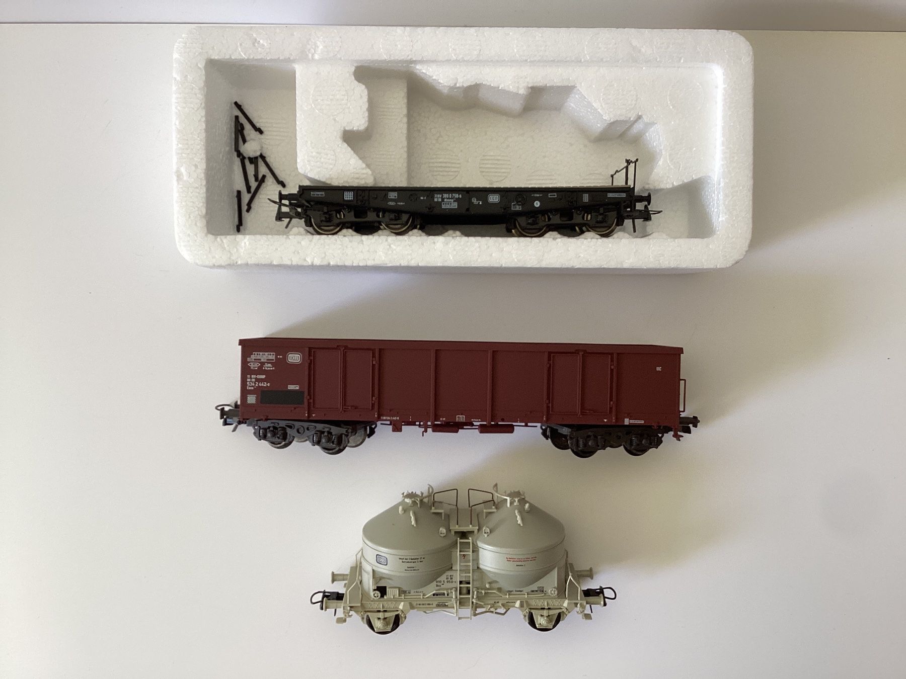 Roco Modellini di ferrovie: Roco Liliput Güterwagen DB 1:87 H0 – Usato da Effretikon venduto da simtek_de