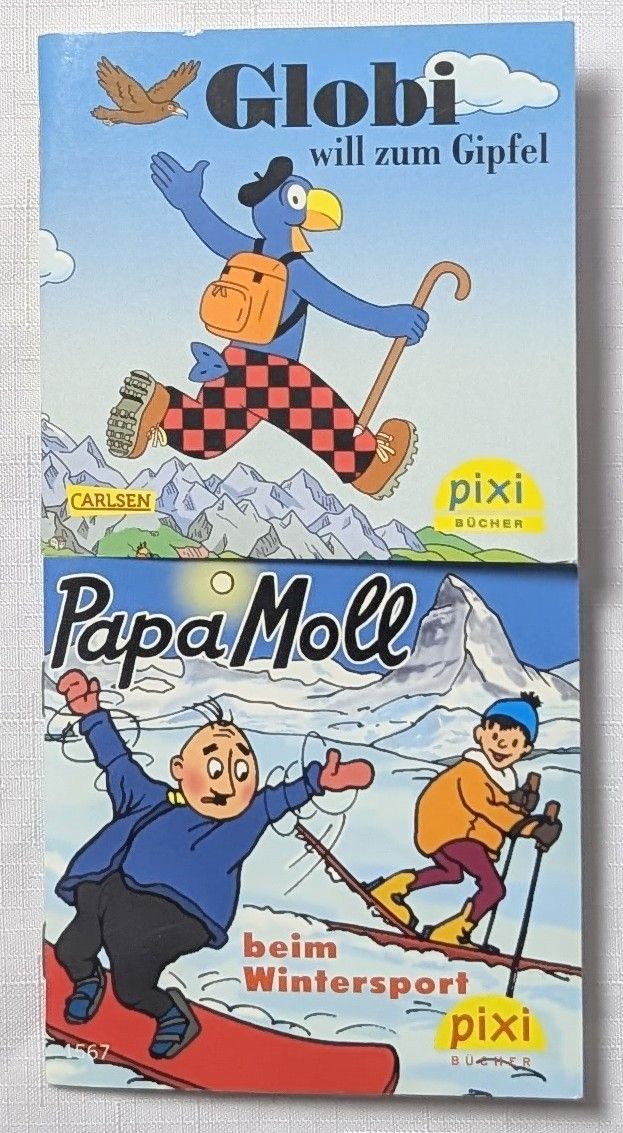 Fumetti: 2x Pixi Bücher - Globi & Papa Moll – Nuovo (secondo la descrizione) da Wängi venduto da ABIZONE-86