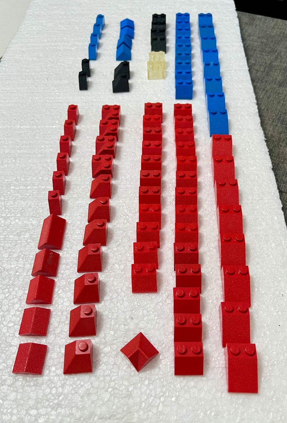 Lego Giocattoli: Lego 200 diverse Dachsteine – Usato da Mont sur Rolle venduto da uttin 3