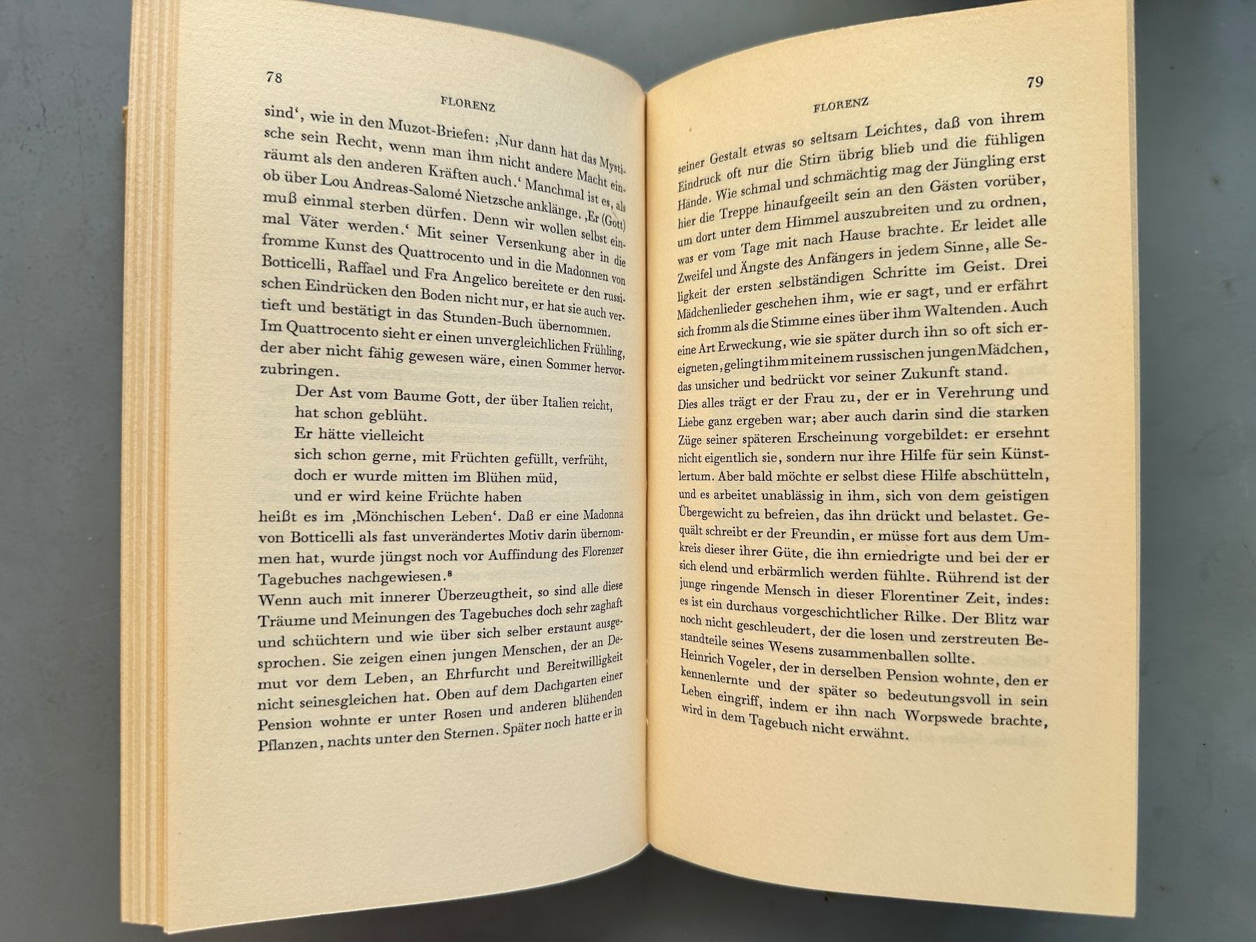 Libri: Katharina Kippenberg: Rainer Maria Rilke. Ein Beitrag. – Usato da Zürich venduto da allp 5