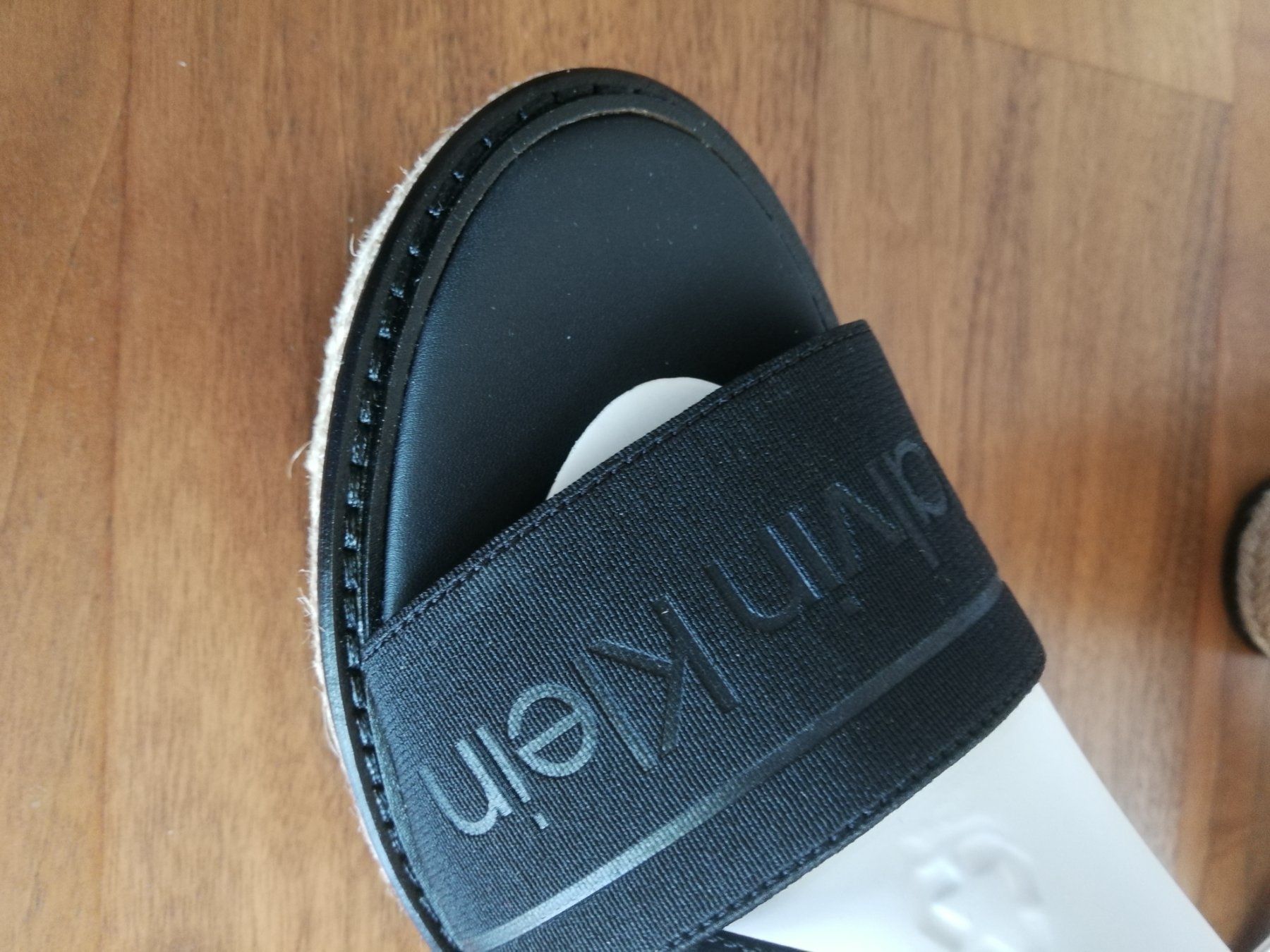 Calvin Klein Scarpe da donna: Calvin klein wedge Sandalen / Espadrille schwarz – Usato da Dielsdorf venduto da Tombu 4