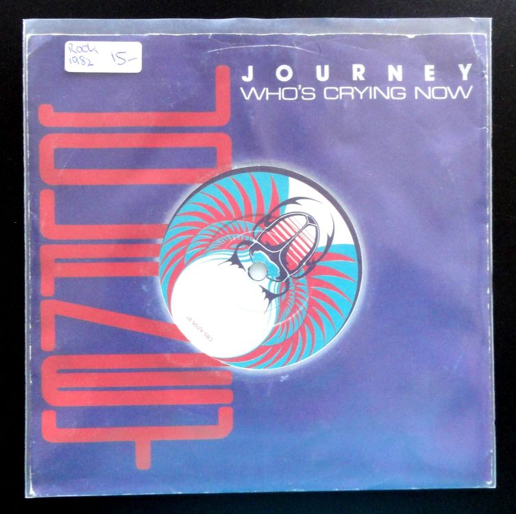 SI JOURNEY who's crying now CBS UK 1982 ROCK (Gebraucht) in Kesswil für ...