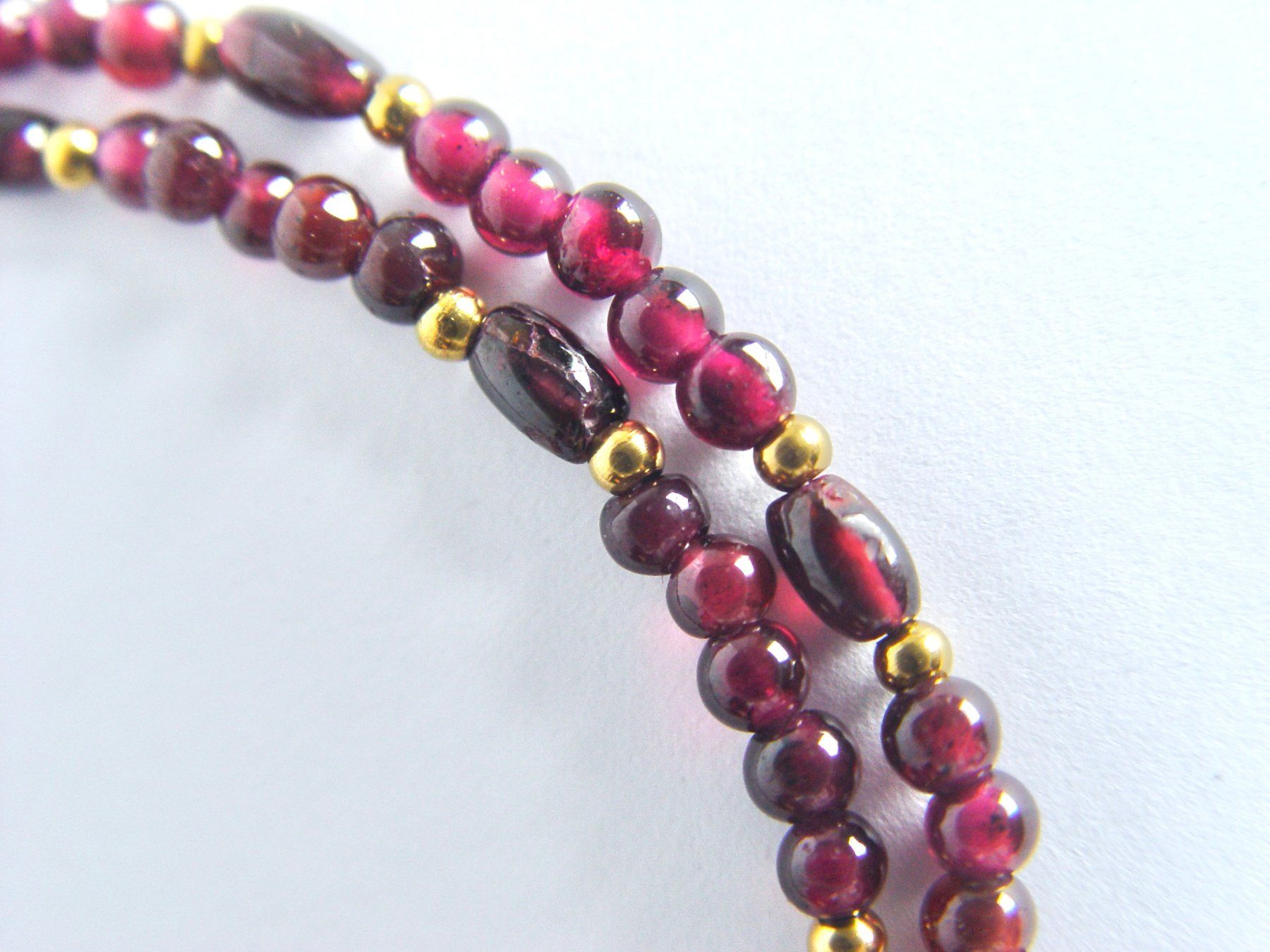 Catenine: Granat Kette – Nuovo (secondo la descrizione) da Henggart venduto da gernli 4