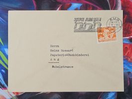 CL33 Enveloppe + Timbre Suisse 1959