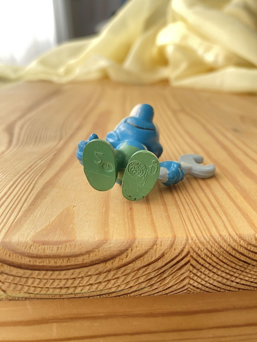 Schleich Statuette: Schlumpf Mechaniker – Usato da Fehraltorf venduto da Marian4 2