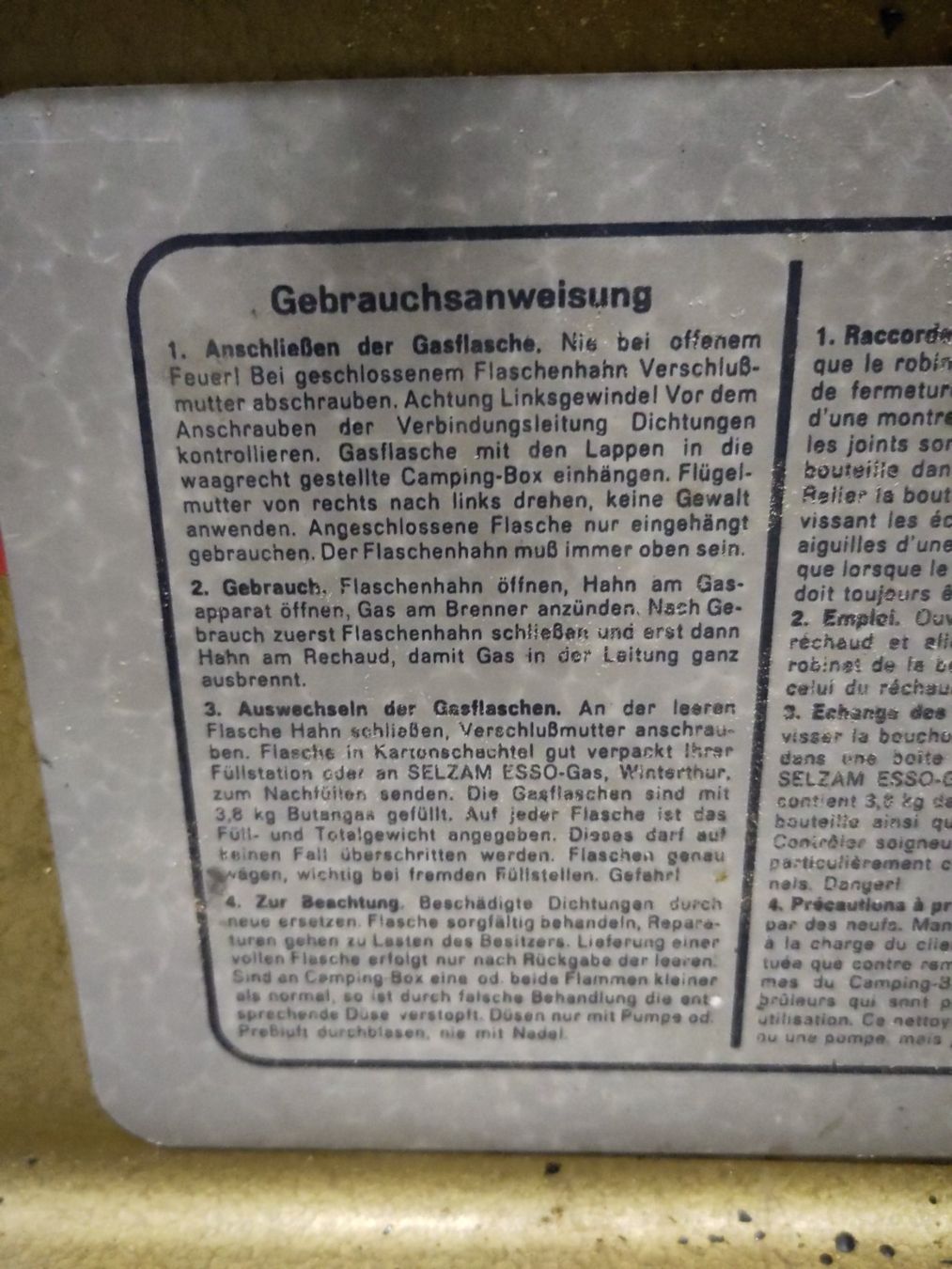 Küchengeräte: Camping Gaskocher – Gebraucht aus Möhlin von Panjo63 3